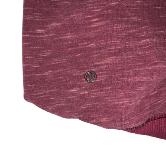 Lululemon Om & Roam Pullover Hoodie Rust Berry Red - Picture 13 of 15